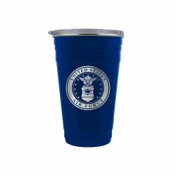 Cheap ⌛ Great-American-Products Travel Cups U.S. Air Force Tailgater Travel Tumbler 🤩