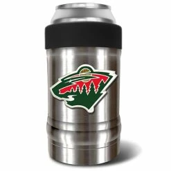 Cheap 🔥 Great-American-Products Travel Cups NHL Minnesota Wild Vacuum Insulated Can Holder 👍