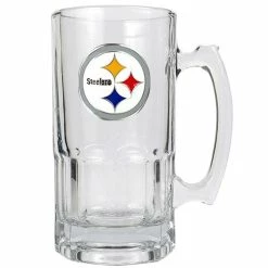 Top 10 ✔️ Great-American-Products Beer Glasses NFL Pittsburgh Steelers 32oz. Macho Mug 😍