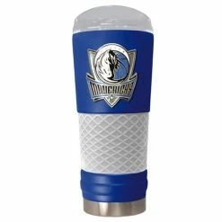 Discount 🌟 Great-American-Products Travel Cups NBA Dallas Mavericks DRAFT Powdered 🧥 Coated Steel Tumbler 😀