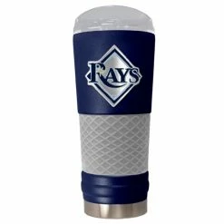 Best deal ⌛ Great-American-Products Travel Cups MLB Tampa Bay Rays DRAFT Powder 🧥 Coated Stainless Steel Tumbler ⌛