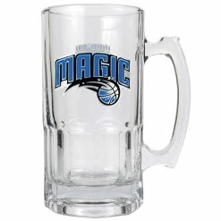 Deals 😉 Great-American-Products Mugs NBA Orlando Magic Glass Macho 32oz. Mug 🔥