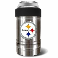 Brand new 🧨 Great-American-Products Koozie & Can Holders NFL Pittsburgh Steelers Vacuum Insulated Can Holder 🥰
