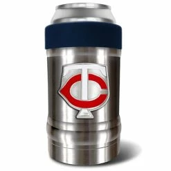 Best Pirce ✔️ Great-American-Products Koozie & Can Holders Minnesota Twins MLB Vacuum Insulated Can Holder 😉