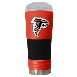 Wholesale ✔️ Great-American-Products Travel Cups NFL Atlanta Falcons DRAFT Powder 🧥 Coated Stainless Steel Tumbler 🎉