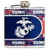 Buy 🔔 Great-American-Products Flasks U.S. Marines Stainless Steel Hip Flask 💯