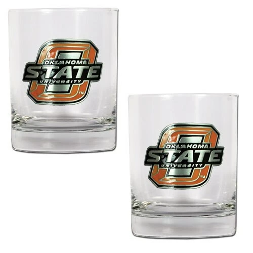 Budget π Great-American-Products Cocktail Glasses NCAA Oklahoma State Cowboys 2pc. Rocks Glass Set π 1 Budget π Great-American-Products Cocktail Glasses NCAA Oklahoma State Cowboys 2pc. Rocks Glass Set π