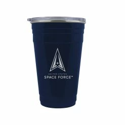 New 😉 Great-American-Products Travel Cups US Space Force Tailgater Travel Tumbler ⭐