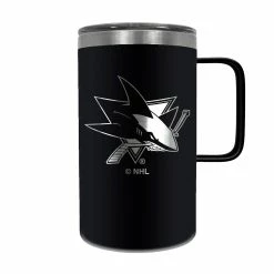 Cheapest 😍 Great-American-Products Travel Cups Great American Products 18oz. San Jose Sharks Hustle Mug ✨