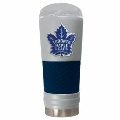 Promo 🔔 Great-American-Products Travel Cups NHL Toronto Maple Leafs DRAFT Powder 🧥 Coated Steel Tumbler 🎁