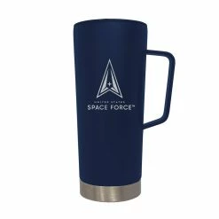 Cheapest 😉 Great-American-Products Travel Cups US Space Force 18oz. Roadie Tumbler With Handle ❤️