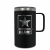 Budget 😉 Great-American-Products Travel Cups U.S. Army 18oz. Hustle Travel Mug - Black 🎁