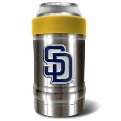 Coupon ⌛ Great-American-Products Koozie & Can Holders MLB San Diego Padres Steel Vacuum Insulated Can Holder 🎉