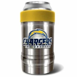 New 🥰 Great-American-Products Koozie & Can Holders NFL Los Angeles Chargers Steel Vacuum Insulated Can Holder 😉