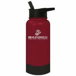 Brand new 🎁 Great-American-Products Water Bottles U.S. Marines Thirst Water Bottle 🎁
