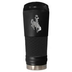 New 👏 Great-American-Products Travel Cups NCAA Wyoming Cowboys Powder 🧥 Coated Stainless Steel Tumbler 🎁