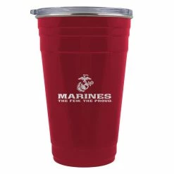 Budget 🔥 Great-American-Products Travel Cups U.S. Marines Tailgater Travel Tumbler ⌛
