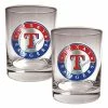 Cheapest ✔️ Great-American-Products Cocktail Glasses MLB Texas Rangers 2pc. Rocks Glass Set ⭐