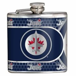 Cheap 💯 Great-American-Products Flasks NHL Winnipeg Jets Stainless Steel Flask ✔️