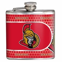 Buy 😍 Great-American-Products Flasks NHL Ottawa Senators Stainless Steel Flask ✔️