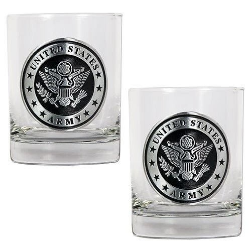 Promo β Great-American-Products Cocktail Glasses U.S. Army Silver Emblem Rocks Glass Set π 1 Promo β Great-American-Products Cocktail Glasses U.S. Army Silver Emblem Rocks Glass Set π
