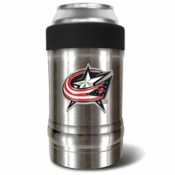 Promo 😍 Great-American-Products Koozie & Can Holders NHL Columbus Blue Jackets Vacuum Insulated Can Holder ❤️