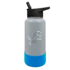 Promo 😍 Great-American-Products Water Bottles Great American Products 32oz. Detroit Lions Water Bottle 👏