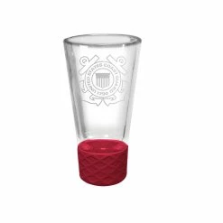 Brand new 😀 Great-American-Products Cocktail Glasses U.S. Coast Guard Cheer Shot Glass 😉