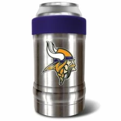 Best reviews of 🌟 Great-American-Products Koozie & Can Holders NFL Minnesota Vikings Vacuum Insulated Steel Can Holder 😍