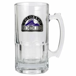 Wholesale 😀 Great-American-Products Beer Glasses MLB Colorado Rockies 32oz. Macho Mug ✨