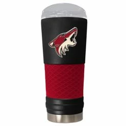 Outlet 👏 Great-American-Products Travel Cups NHL Arizona Coyotes DRAFT Powder 🧥 Coated Stainless Steel Tumbler 🔔