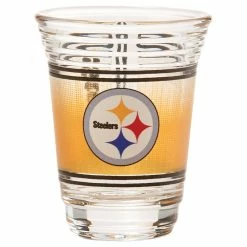 Best Sale 🧨 Great-American-Products Cocktail Glasses Great American Products 2oz. Pittsburgh Steelers Party Shot Glass 🎁
