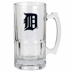 New 🛒 Great-American-Products Beer Glasses MLB Detroit Tigers 32oz. Macho Mug 🎉