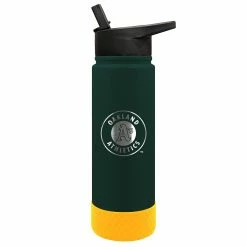 Best Sale 😉 Great-American-Products Water Bottles Great American Products 24oz. Jr. Oakland Athletics Water Bottle 👏