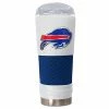 New 🛒 Great-American-Products Travel Cups NFL Buffalo Bills DRAFT Powder 🧥 Coated Stainless Steel Tumbler 💯