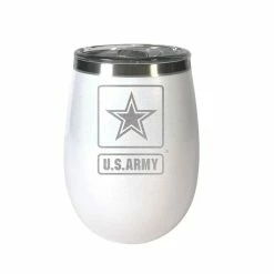Wholesale 🌟 Great-American-Products Wine Glasses U.S. Army Opal Wine Tumbler 😍