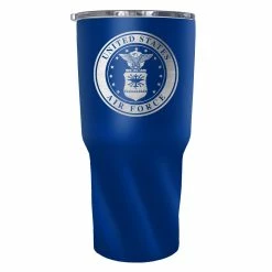 Best deal 👏 Great-American-Products Travel Cups U.S. Air Force Twist Travel Tumbler - Blue ⭐