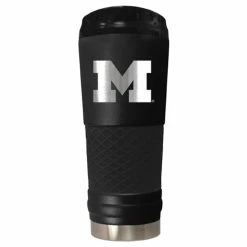 Budget 🎉 Great-American-Products Travel Cups NCAA Michigan Wolverines Powder 🧥 Coated Stainless Steel Tumbler 🎉