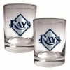 Promo 🧨 Great-American-Products Cocktail Glasses MLB Tampa Bay Rays 2pc. Rocks Glass Set ✔️