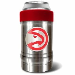 Budget ⌛ Great-American-Products Koozie & Can Holders NBA Atlanta Hawks Vacuum Insulated Steel Can Holder 😉