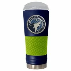 Best Sale ✨ Great-American-Products Travel Cups NBA Minnesota Timberwolves DRAFT Powdered 🧥 Coated Steel Tumbler 😀