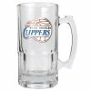 Wholesale ✔️ Great-American-Products Mugs Great American Products NBA Los Angeles Clippers Glass Macho Mug 💯