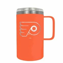 Cheap 👍 Great-American-Products Travel Cups Great American Products 18oz. Philadelphia Flyers Hustle Mug 💯