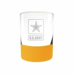 Promo ⭐ Great-American-Products Cocktail Glasses U.S. Army Commissioner 15oz. Rocks Glass ✔️
