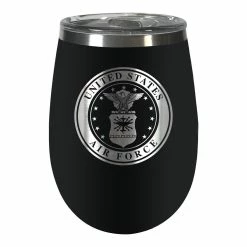 Top 10 🔔 Great-American-Products Wine Glasses U.S. Air Force Stealth Wine Tumbler ✨