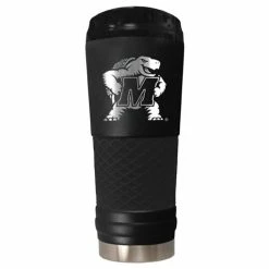 Discount ✨ Great-American-Products Travel Cups NCAA Maryland Terrapins Powder 🧥 Coated Stainless Steel Tumbler 👏