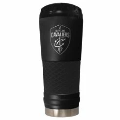 New 🎉 Great-American-Products Travel Cups NBA Cleveland Cavaliers Powder 🧥 Coated Stainless Steel Tumbler 🥰