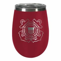 Top 10 ✨ Great-American-Products Wine Glasses U.S. Coast Guard Wine Tumbler ⌛