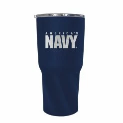 Cheap 👍 Great-American-Products Travel Cups U.S. Navy Twist Travel Tumbler - Blue 🧨