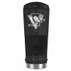Outlet ❤️ Great-American-Products Travel Cups NHL Pittsburgh Penguins Powder 🧥 Coated Insulated Steel Tumbler 🎁